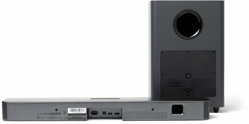 Акустическая система JBL Bar 2.1 Deep Bass (MK2), черный - фотография № 7