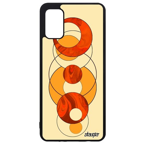 фото Чехол для смартфона galaxy a41, "круги" геометрический кольца utaupia