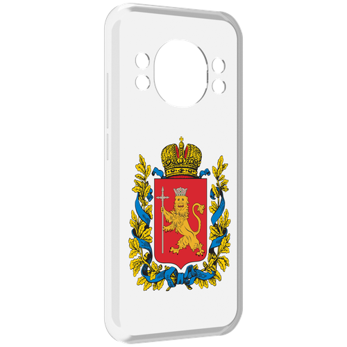 Чехол MyPads герб-владимирская-область для Doogee S98 / S98 Pro задняя-панель-накладка-бампер