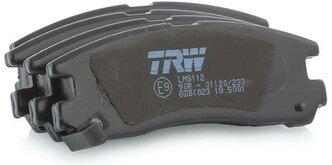 Дисковые тормозные колодки задние TRW GDB1023 для Chrysler, Mitsubishi (4 шт.)