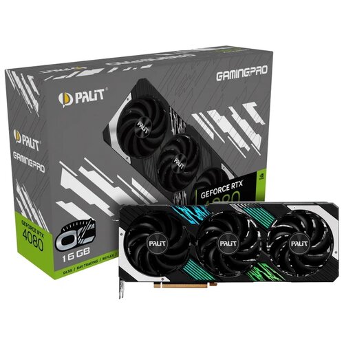 Видеокарта Palit GeForce RTX 4080 GamingPro OC, NED4080T19T2-1032A