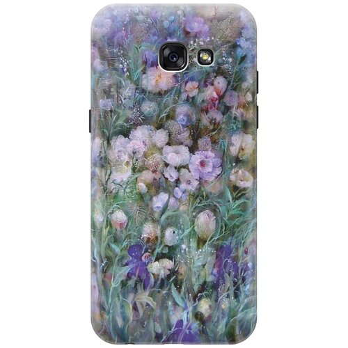 фото Re:paчехол - накладка artcolor для samsung galaxy a5 (2017) с принтом "сиреневое поле"