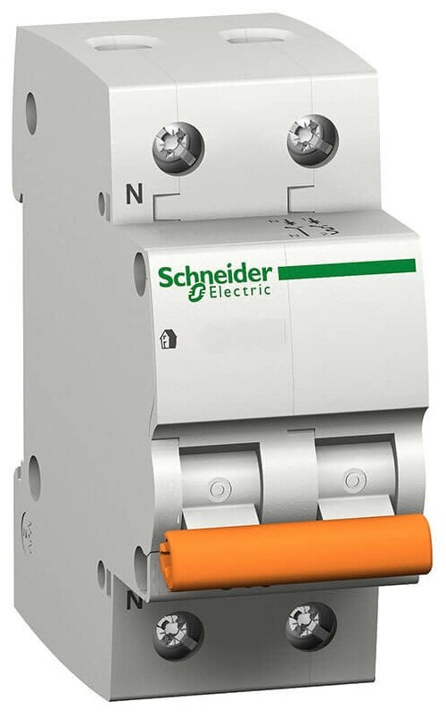 Автоматический выключатель Schneider Electric ВА63 Domovoy 1P+N, 25A, C, 4,5 кА