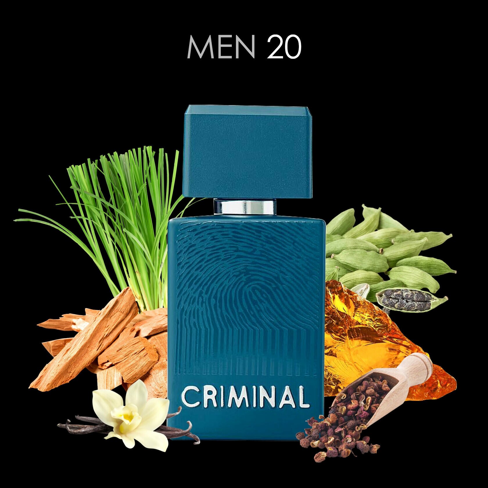 УД/Criminal Men 20 EDP 60ml