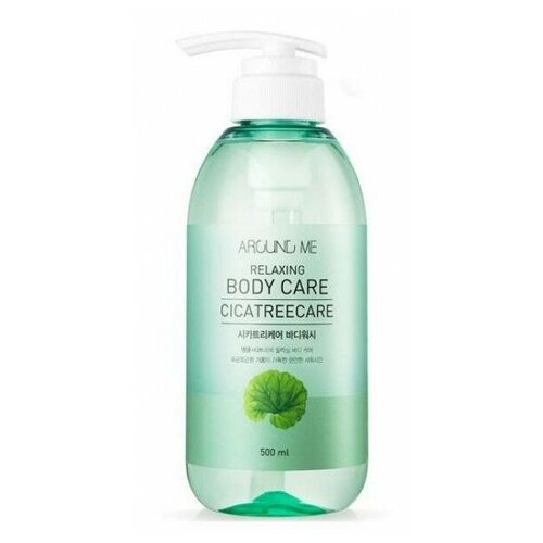 WELCOS Гель для душа Around me Cicatreecare Body Wash 500мл крем масло с натуральными экстрактами для тела welcos around me cicatreecare body oil cream 200мл