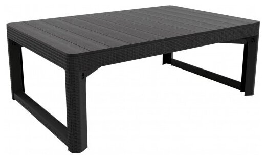 Стол Keter Lyon rattan table в ассортименте 17205429 капучино - фотография № 3