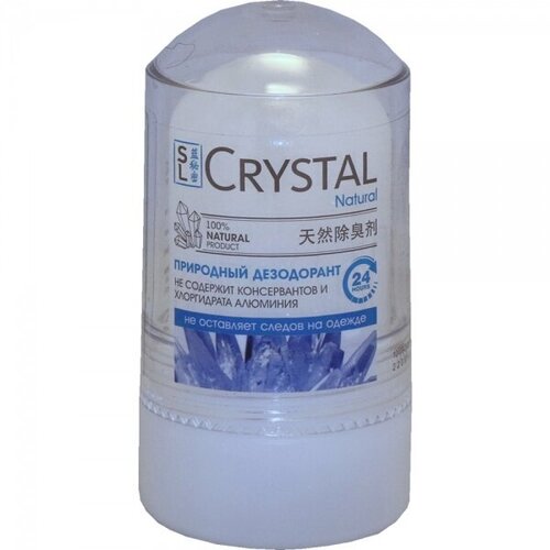 Crystal deodorant stick дезодорант минеральный для тела, 60 гр