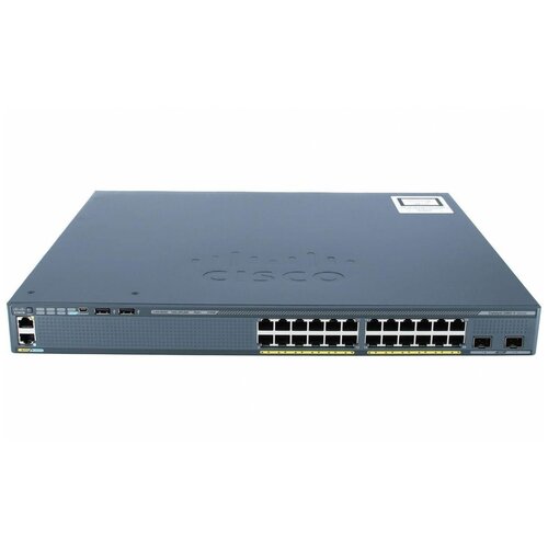 Коммутатор Cisco Catalyst WS-C2960X-24PS-L коммутатор cisco ws c2960x 24psq l