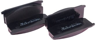 Дисковые тормозные колодки передние Dafmi D221SM для УАЗ Хантер, УАЗ Патриот, УАЗ-3160 (4 шт.)