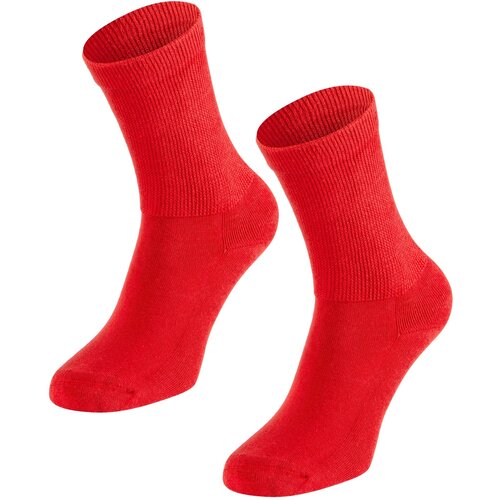 Носки  унисекс Norfolk Socks, 2 пары, классические, бесшовные, вязаные, махровые, воздухопроницаемые, размер 39-42, красный