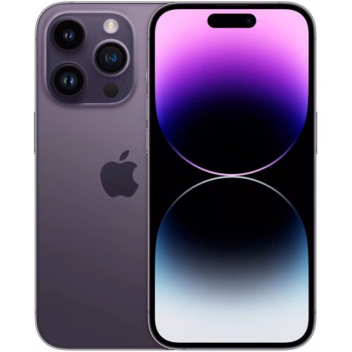 Смартфон Apple iPhone 14 Pro Max 128 ГБ, Dual: nano SIM + eSIM, глубокий фиолетовый