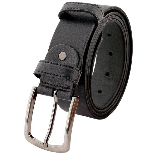 фото Ремень мужской из натуральной кожи с классической пряжкой 120 см (арт. 3463) leather belt