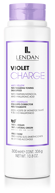 Lendan Шампунь для коррекции цвета волос Violet Charge
