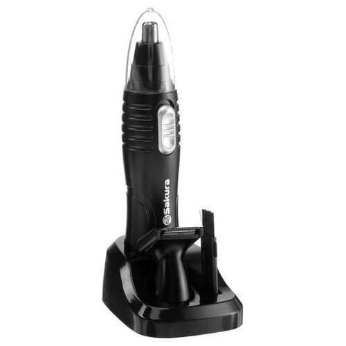 Триммер для волос Sakura SA-5528BK для носаушейбороды 1хАА не в комплекте чёрный 91600₽