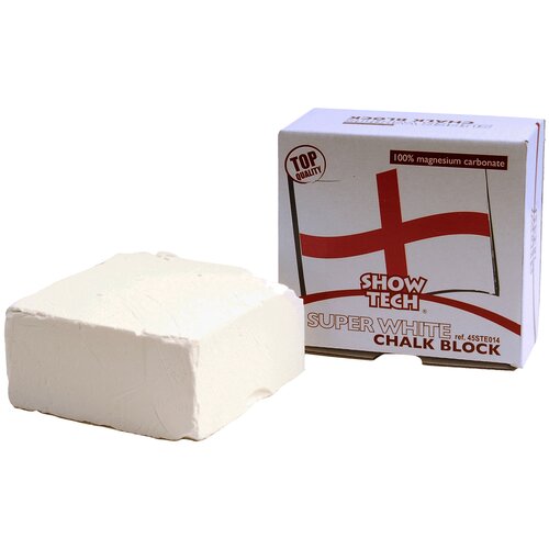 SHOW TECH English Magnesium Chalk Block мелок белый на основе магния прямоугольный 55 г .