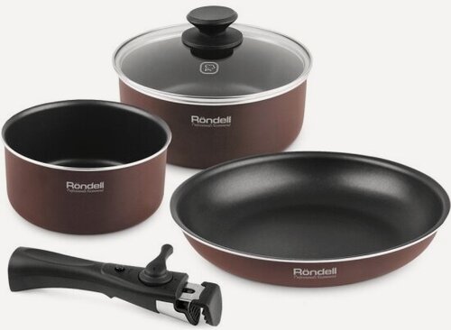 Изображение товара Набор посуды Rondell Kortado, 5 предметов (RDA-1012)