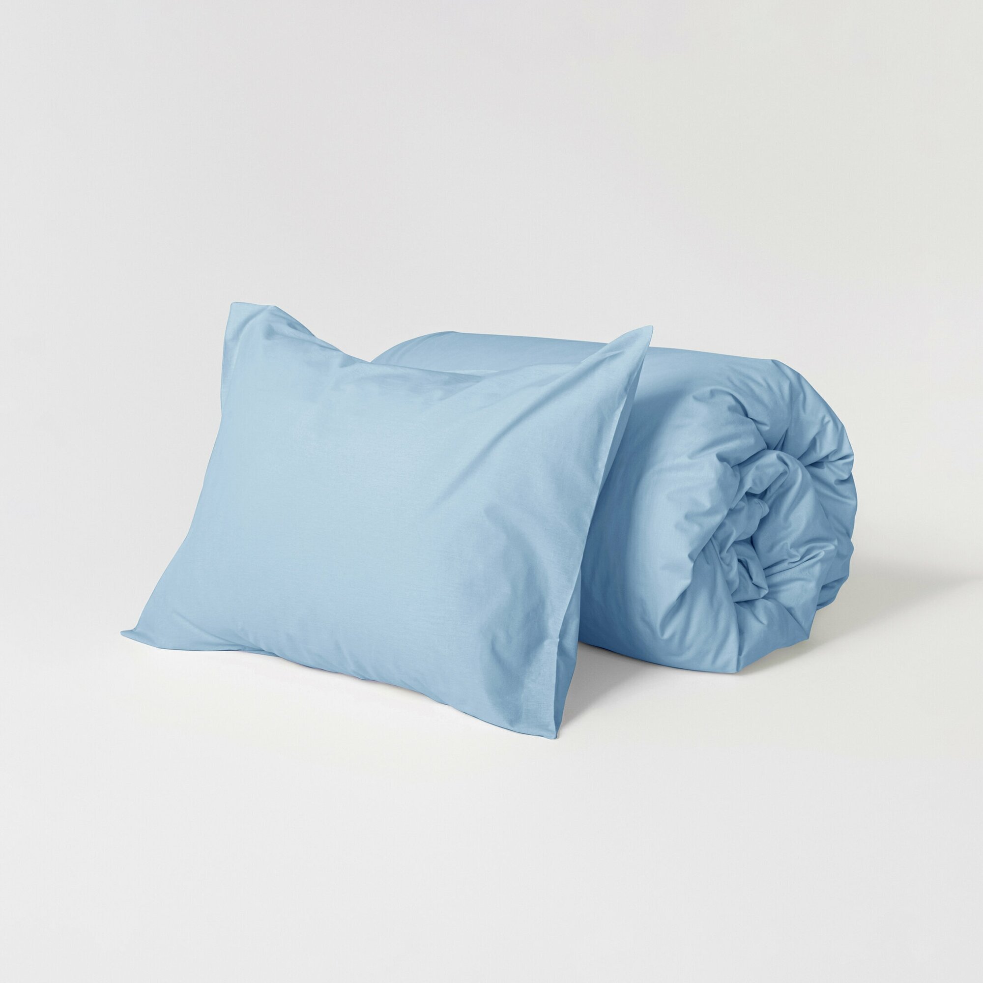 Комплект постельного белья MORФEUS (морфеус) - Blue Stone, 1.5-спальный, поплин (аналог икеа) - фотография № 4
