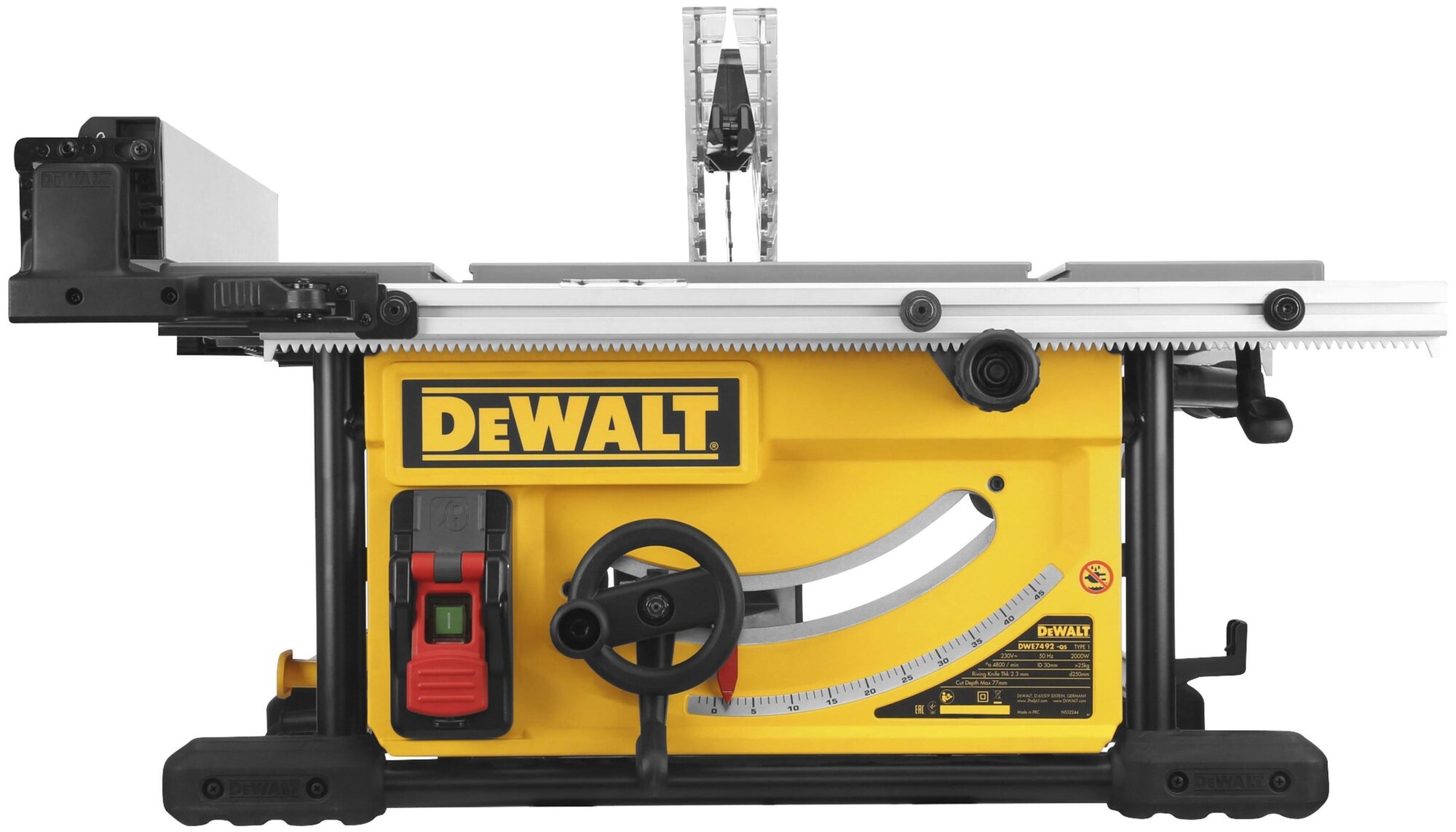 Пила настольная DEWALT DWE7492-QS