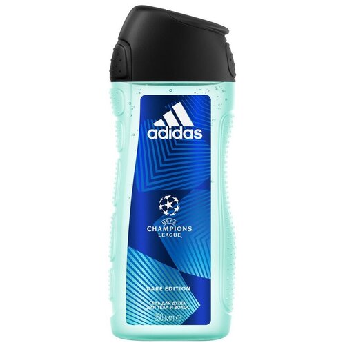 Adidas Гель для душа и шампунь Adidas UEFA champions league Dare edition, 250 мл