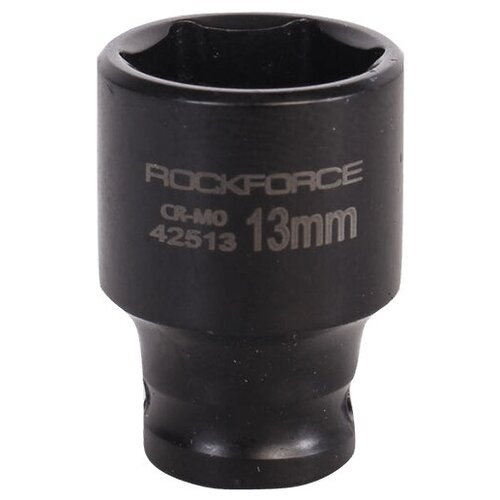 Головка шестигранная ROCKFORCE ударная 1/4 13 мм головка торцевая 35мм 1 6 гранная ударная rockforce rf 48535 1