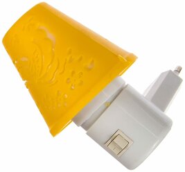 LED ночник с выкл Camelion NL-192 "Светильник желтый"