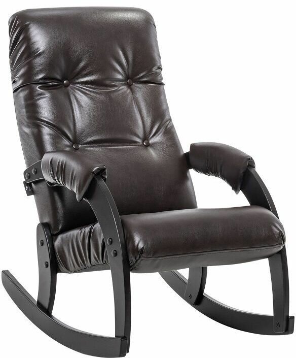 Кресло качалка Модель 67, Венге, к/з Oregon perlamutr 120