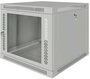 Телекоммуникационный шкаф настенный 19" серый DGT 9u ВхШхГ 500х600х350