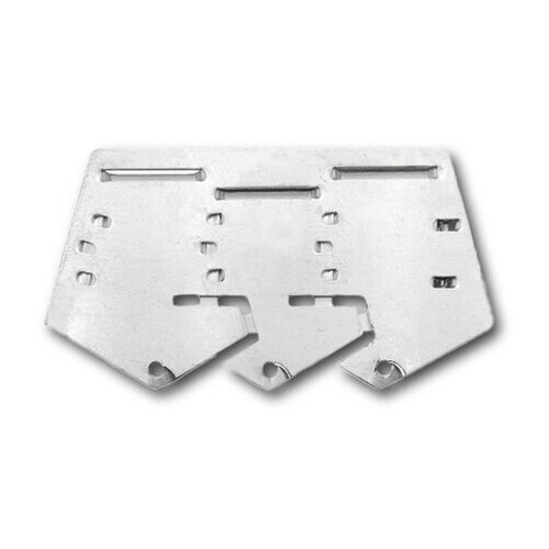 Колодка Орденская №3 Алюминиевая На Булавке