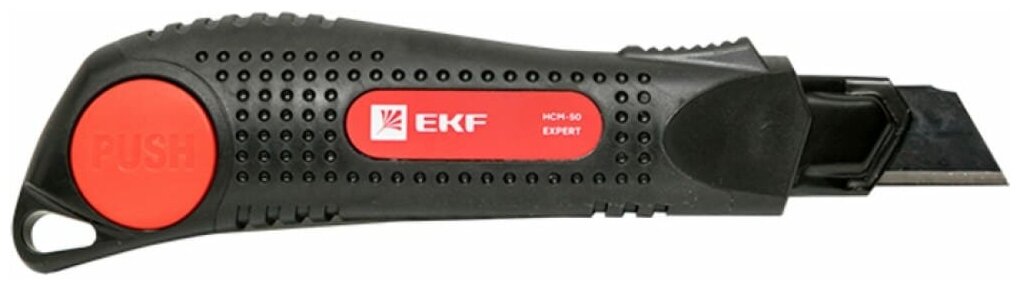 Строительно-монтажный нож EKF 18 мм НСМ-50 Expert ncm-50-exp