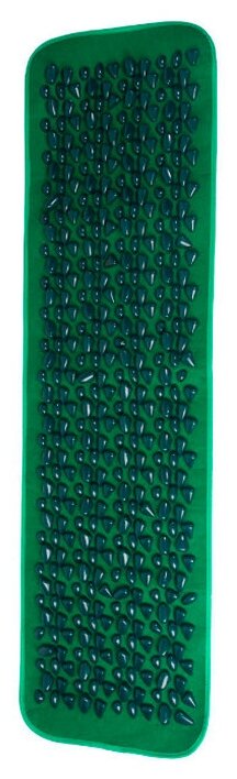 Массажный коврик с камнями Fosta арт.F 0811, цвет зеленый - фотография № 4