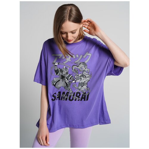 фото Футболка с кор.рукавом твое 78106 размер l, фиолетовый, women