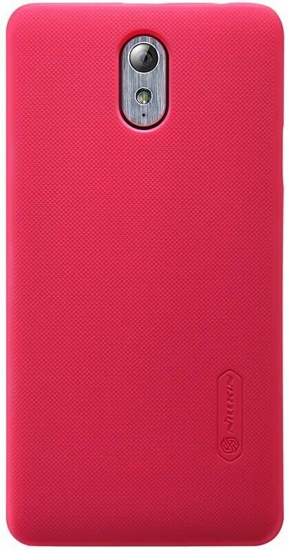 Накладка Nillkin Frosted Shield пластиковая для Lenovo Vibe P1m Red (красная) + пленка