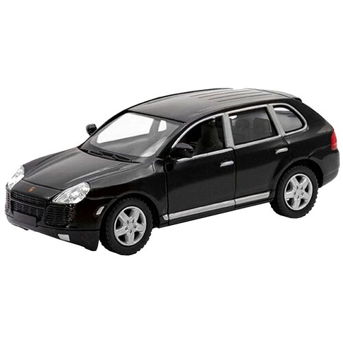 Машинка Kinsmart Porsche Cayenne Turbo (KT5075W) 1:38, 12 см, черный