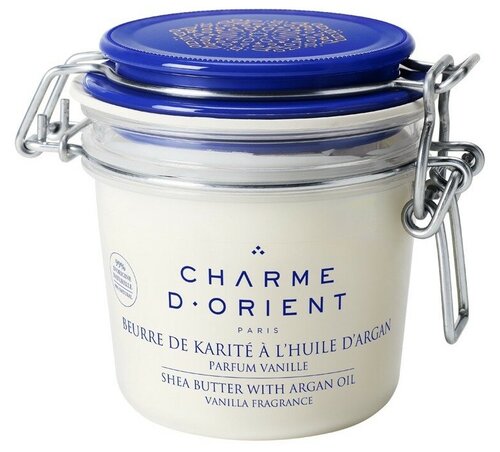 Charme DOrient Масло для тела Beurre de karite a l’huile d’argan parfum vanille, 200 мл