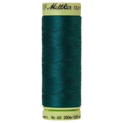 Нить для машинного квилтинга SILK-FINISH COTTON 60, 200 м 100% хлопок 0314 Spruce ( 9240-0314 ) нить для машинного квилтинга silk finish cotton 60 200 м 100% хлопок 1085 twilight 9240 1085