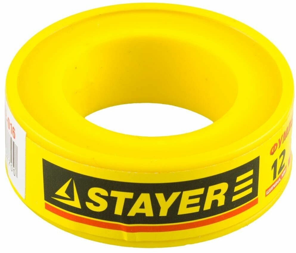 Фумлента STAYER 0,075ммх12ммх10м 0,16 г см3 (12360-12-016)