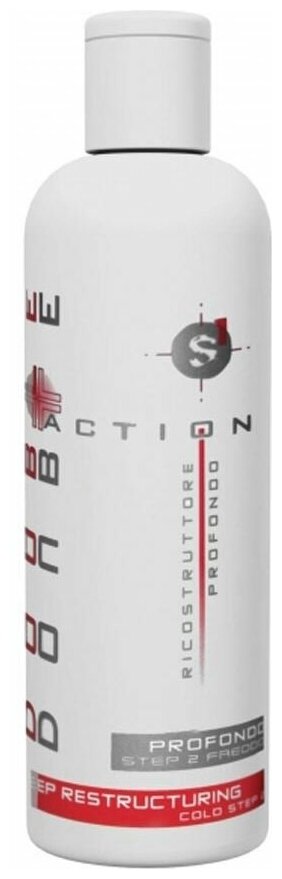 Hair Company Double Action Регенерирующее средство горячей фазы Ricostruttore Profondo Step 1 Caldo, 250 г, 250 мл