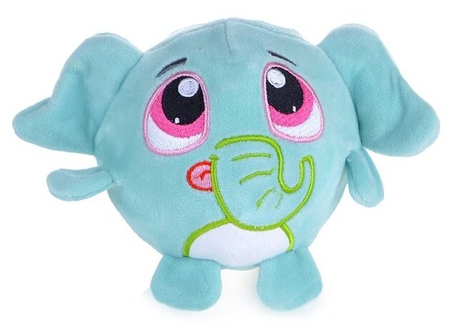 Мягкая игрушка 1Toy Мняшка Хрумс Слоун Хрум 12 см - фото №1