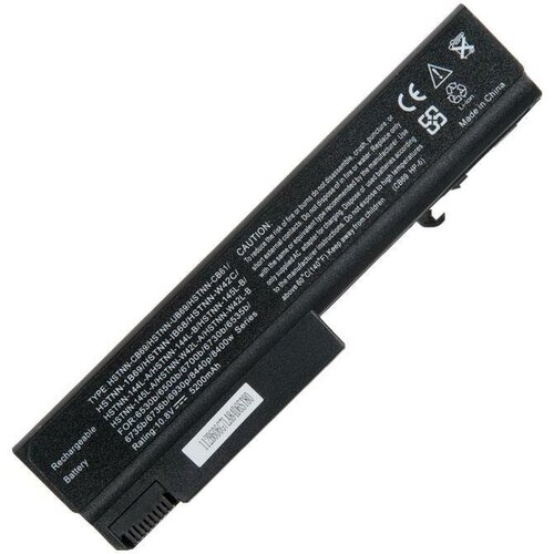 Аккумулятор для ноутбука HP Compaq 8440p, 6530b, EliteBook 6930p, 8440w, Probook 6440b (10.8V, 5200mAh). PN: KU531AA, HSTNN-I44C