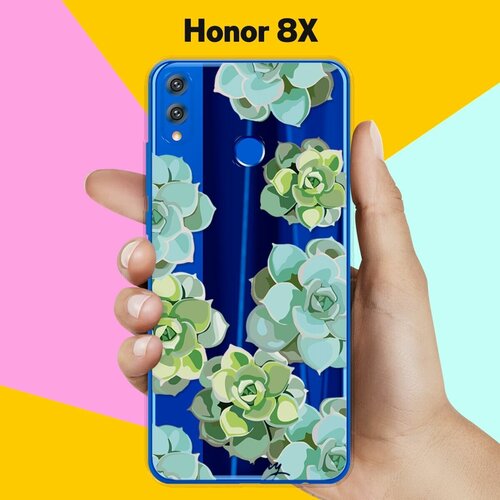 Силиконовый чехол Молодило на Honor 8X силиконовый чехол на honor 8 хонор 8 несобранный букет прозрачный