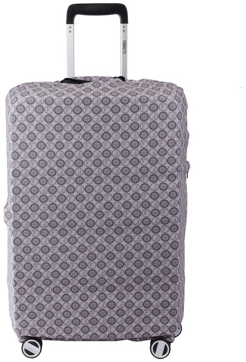 Чехол для чемодана FABRETTI, размер L, серый