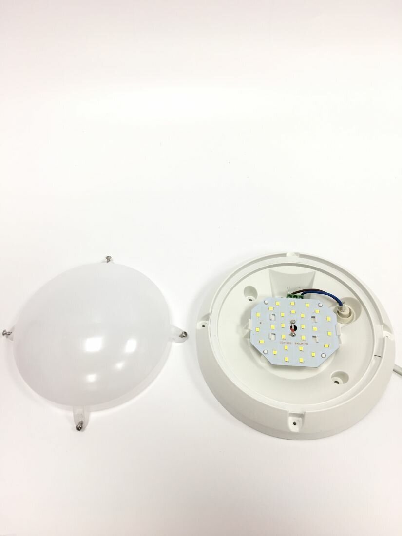 Настенно-потолочный светильник онлайт OBL-R1-7-4K-WH-IP65-LED - фотография № 5