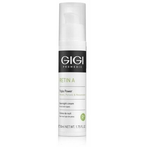 Крем GIGI ночной пролонгированного действия - Retin A Triple Power Overnight Cream (Retin A)