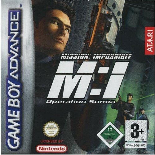 Миссия Невыполнима: Операция Сурма (Mission Impossible: Operation Surma) (GBA) английский язык premier action soccer gba английский язык