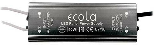 фото ECOLA PBLN40ELT драйвер для тонкой панели 40W 220V