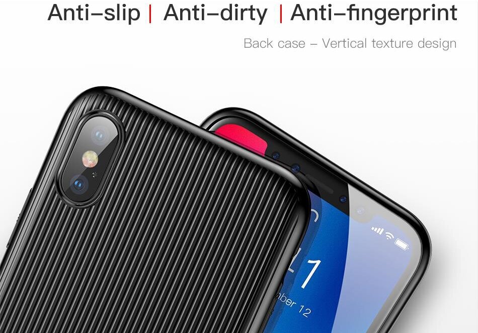 Чехол Baseus (WIAPIPHX-VI09) для Apple iPhone X (Red) - фото №4