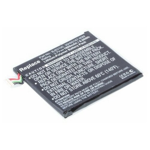 фото Аккумулятор для htc one x (35h00187-01m, bj83100, bm35100) cameron sino