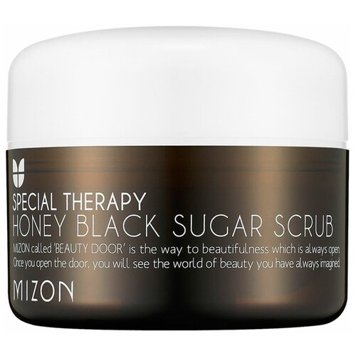 Mizon скраб для лица Special Therapy Honey black sugar scrub, 80 мл, 90 г