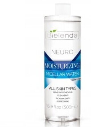 Мицеллярная вода Bielenda Neuro Moisturizing Мицеллярная вода (дневная/ночная) 500 мл. - фотография № 3