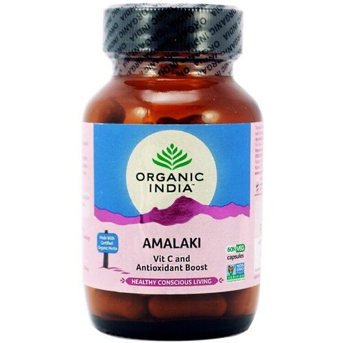 Амалаки Органик Индия (Amalaki Organic India), 60 капсул